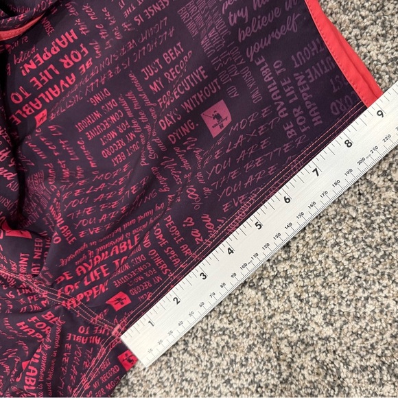 William Murray Golf Words of Wisdom Purple and Pink Board Shorts - Picture 2 of 12